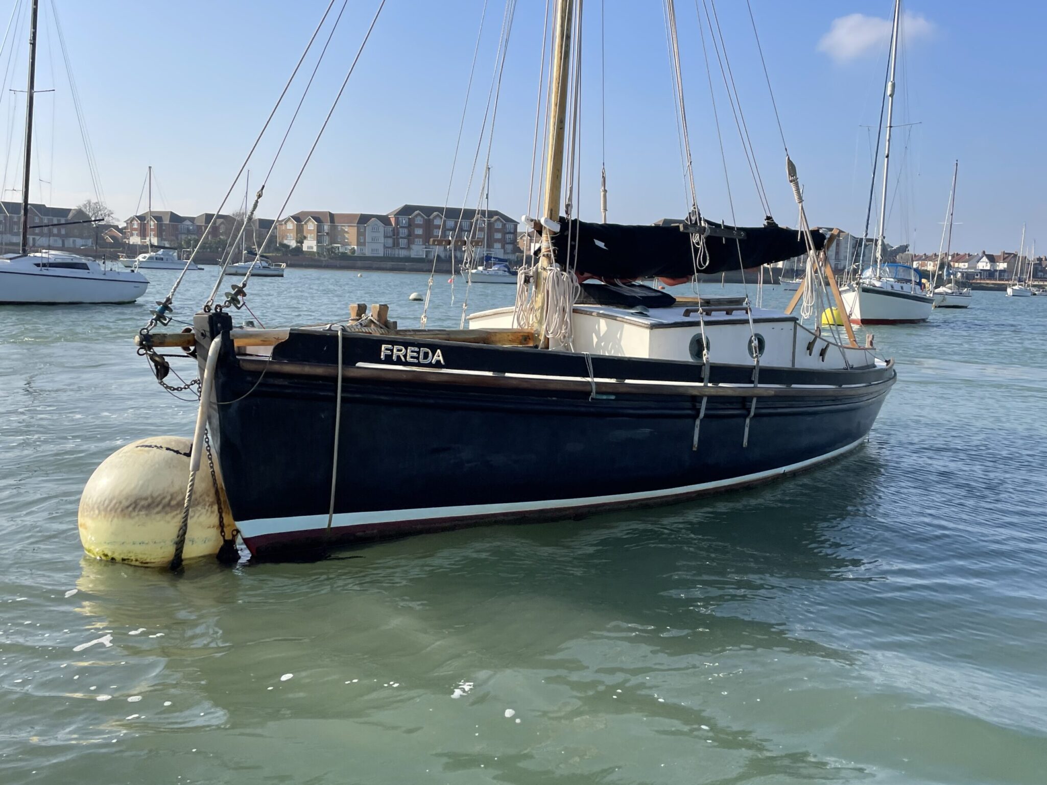 Lonely Boats - ‘Freda’ Classic Morecambe Prawner in Gosport - Matched Boat