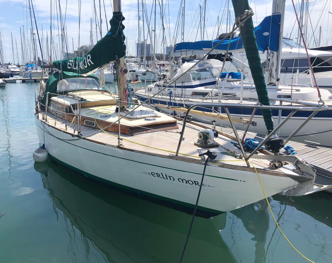 Lonely Boats - Werner Siegel 35ft Wooden Yacht in Gosport - Matched Boat