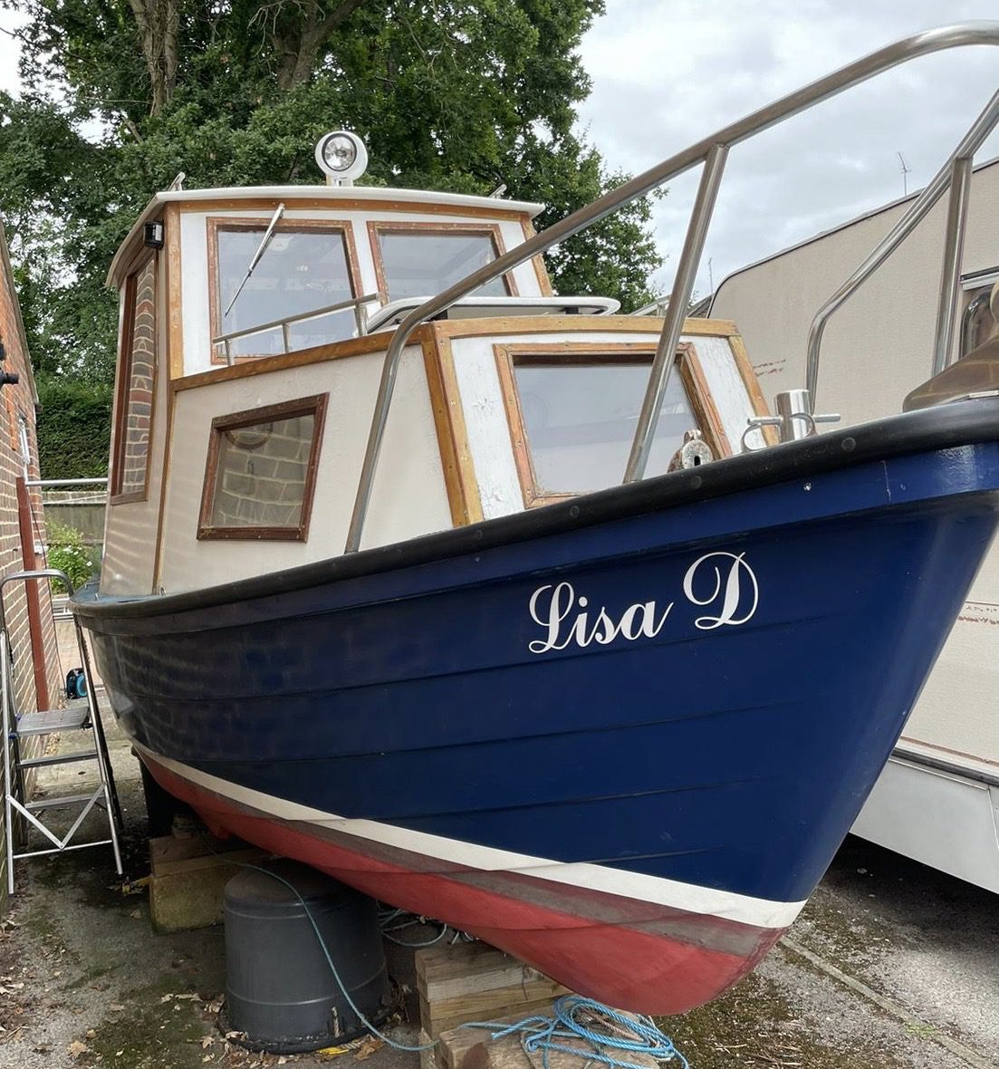 Mayland GRP Clinker Fishing Boat For Sale in Rowlands Castle