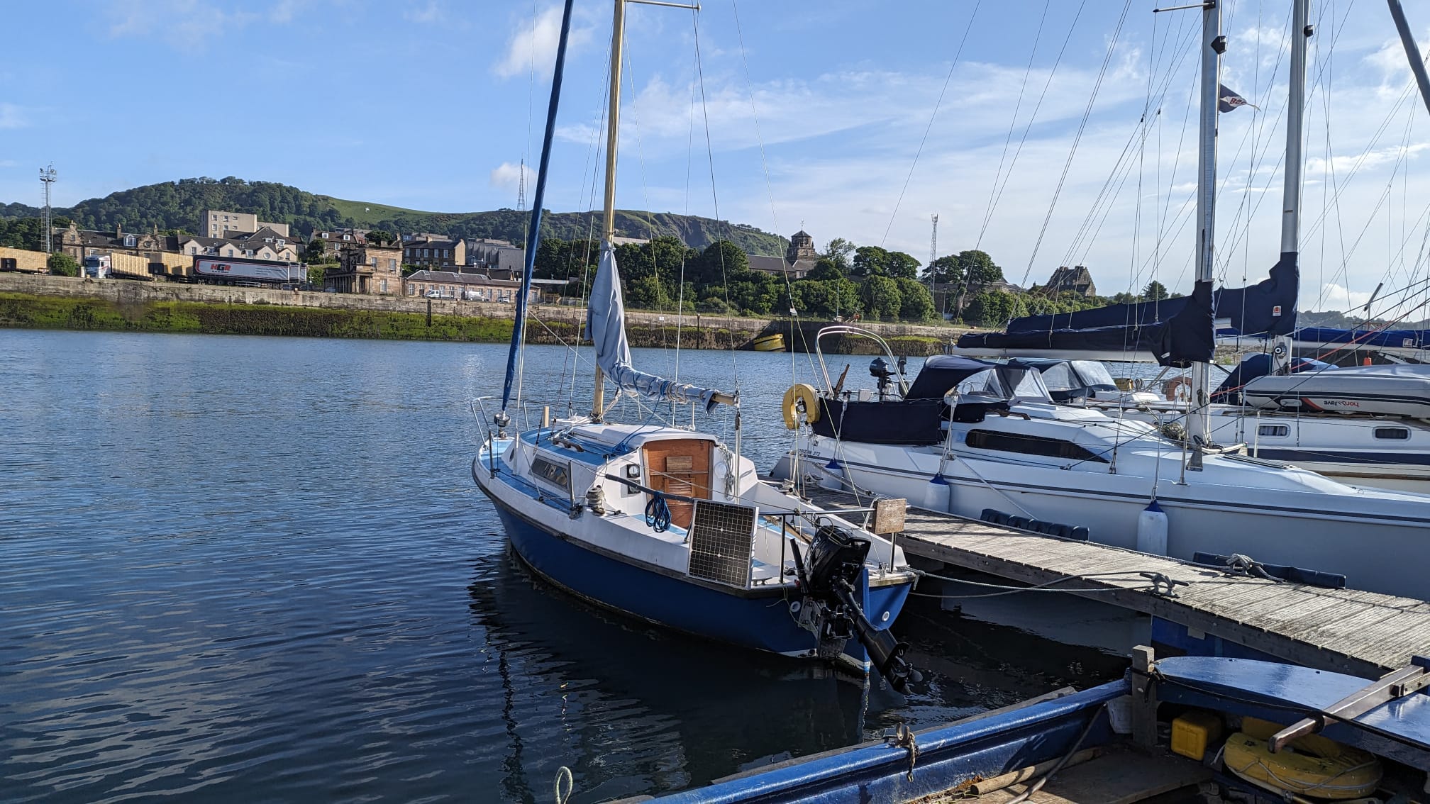 Lonely Boats - Westerly Jouster 21 in Firth of Forth - Matched Boat