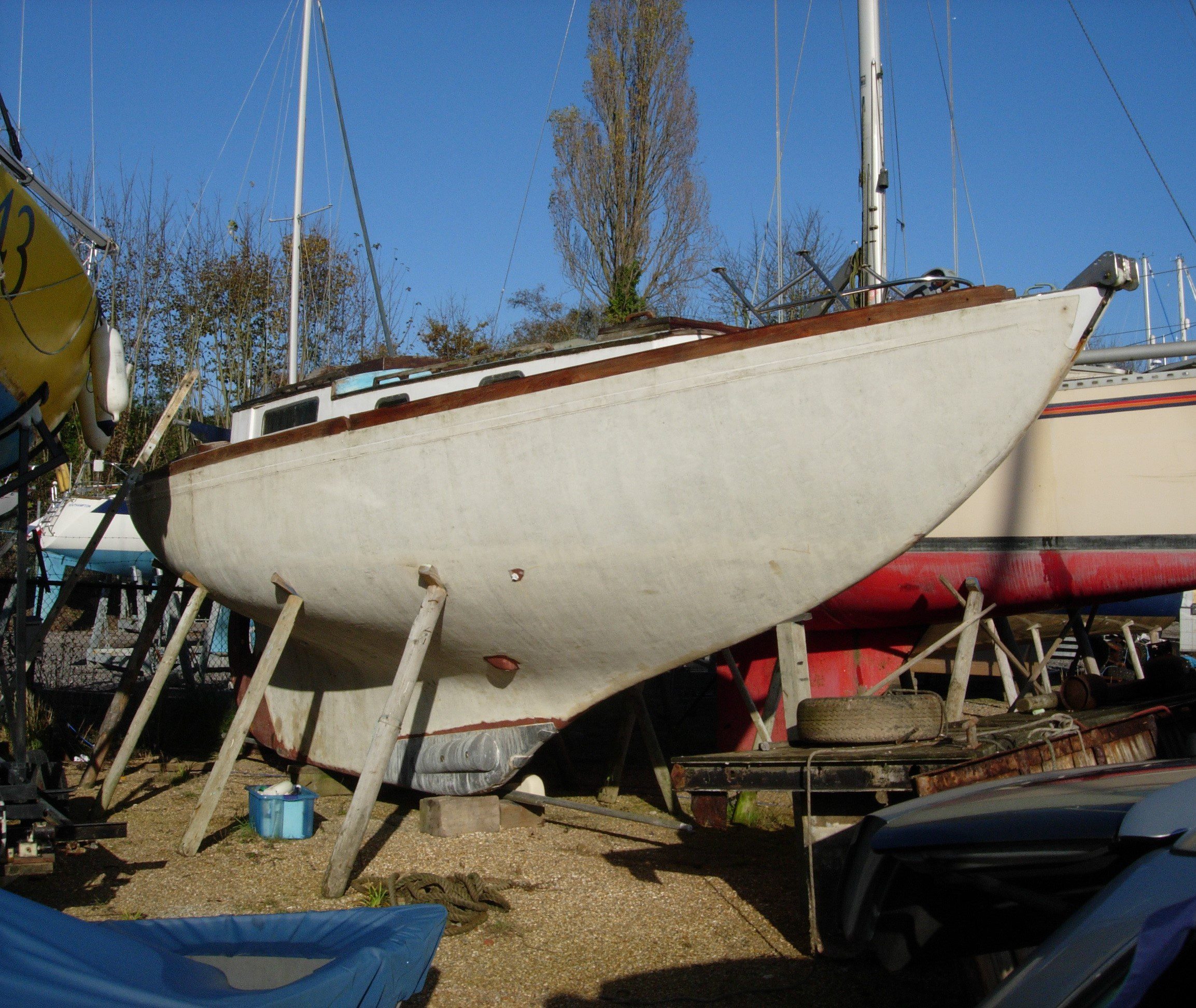 34ft GRP – Classic Alan Buchanan Yacht For Sale in Southampton