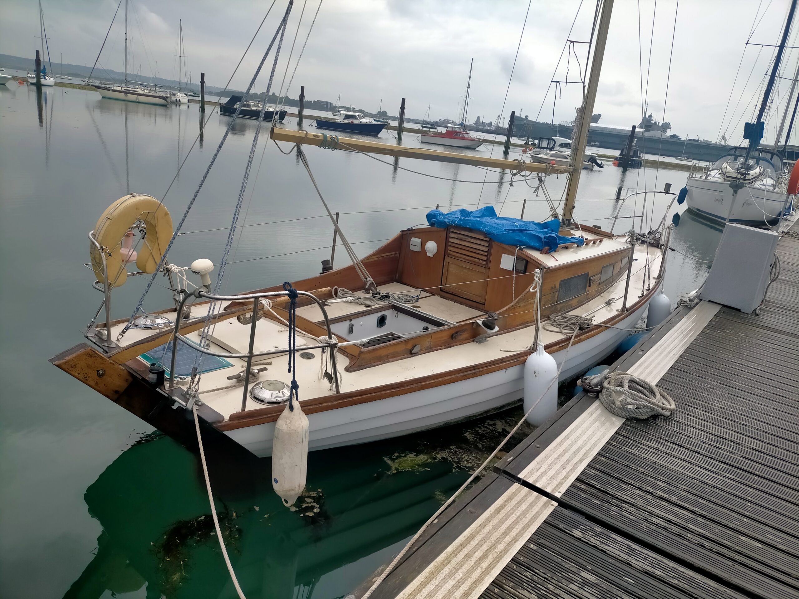 1967 Classic Nordic Folkboat For Sale in Gosport